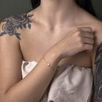 Βραχιόλι με τρία Τριφύλλια - 14Κ Χρυσό - Image 2