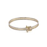 Greca Bangle Bracelet - 14K Gold - Image 3