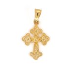 Βυζαντινός Σταυρός από Χρυσό 14Κ