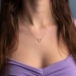 Heart Necklace - 14k Gold - Image 2