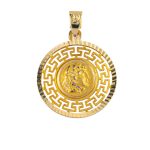 Alexander the Great Pendant - 14K Gold