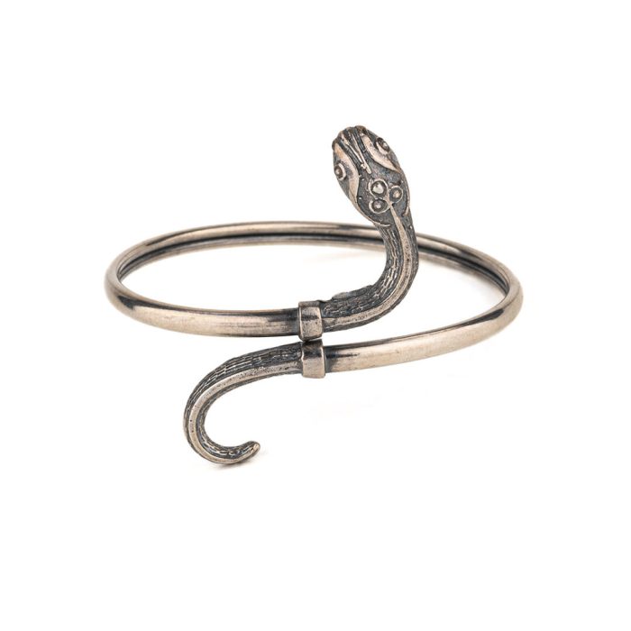 Snake Cuff Bracelet  – 925 Sterling Silver - Image 1