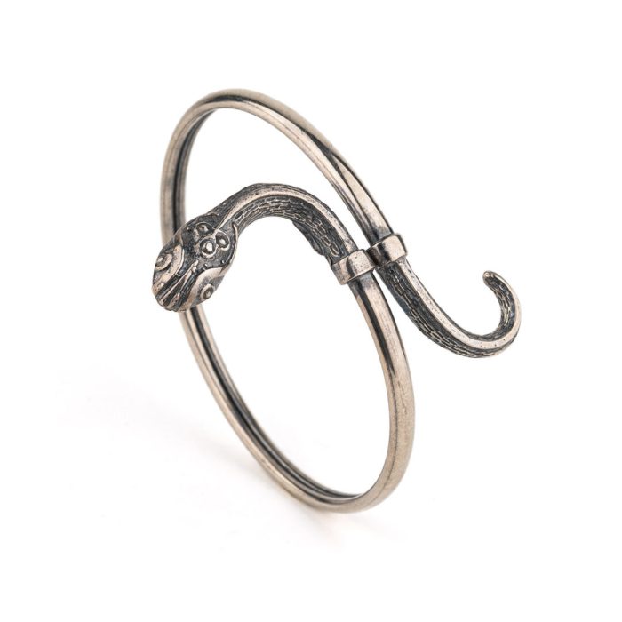 Snake Cuff Bracelet  – 925 Sterling Silver - Image 4