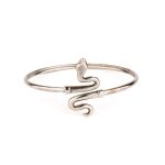 Snake Cuff Bracelet – 925 Sterling Silver