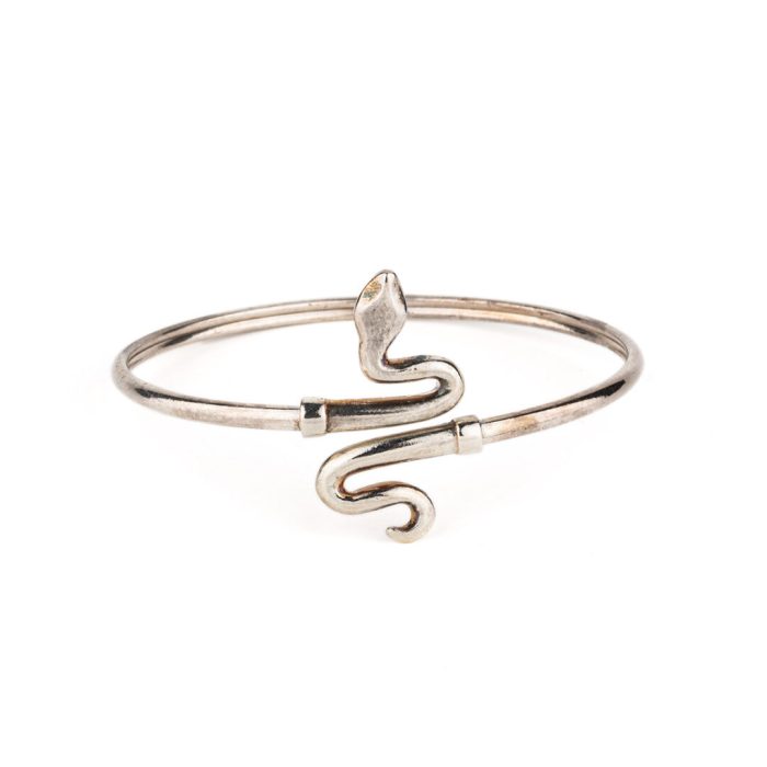 Snake Cuff Bracelet  – 925 Sterling Silver - Image 1