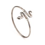 Snake Cuff Bracelet – 925 Sterling Silver - Image 3