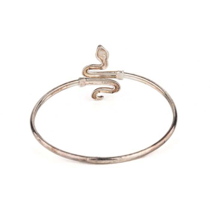 Snake Cuff Bracelet  – 925 Sterling Silver - Image 4