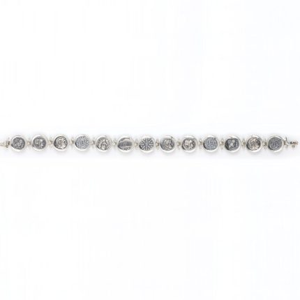 Ancient Greek Coin Link Bracelet
