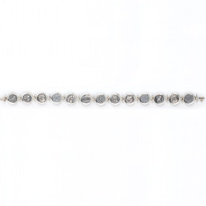 Ancient Greek Coin Link Bracelet