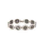 Greek Coins Bracelet 925 Sterling Silver