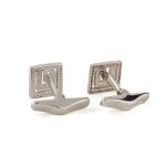 Meandros Cufflinks – 925 Sterling Silver - Image 2