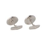 Meandros Cufflinks – 925 Sterling Silver and Gold Plated - Image 2