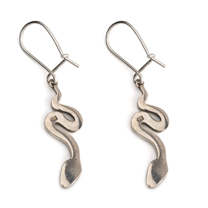 Snake Dangle Earrings – 925 Sterling Silver - Image 3