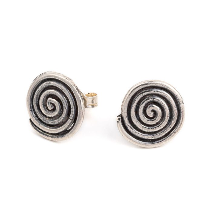 Circle of Life Stud Earrings in Sterling silver - Image 1
