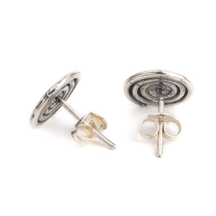 Circle of Life Stud Earrings in Sterling silver - Image 3