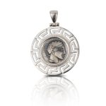 Goddess Athena Pendant - Sterling Silver - Image 3