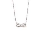 Evil Eye Infinity Necklace with Zircon - 925 Sterling Silver - Image 3