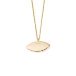 Eye Necklace - 925 Sterling Silver Gold Plated - Image 3