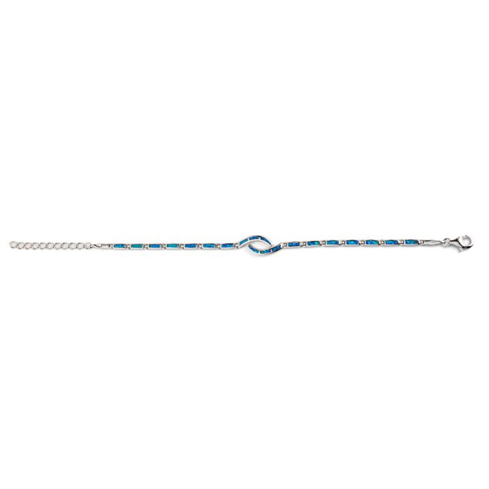 Opal Bracelet 925 Sterling Silver - Image 2