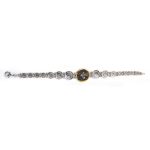 Athena Coin Link Bracelet – 14K Gold and 925 Sterling Silver - Image 3