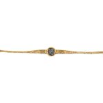 Goddess Athena Coin Link Bracelet – 14K Gold - Image 2