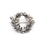 Olive Wreath Brooch