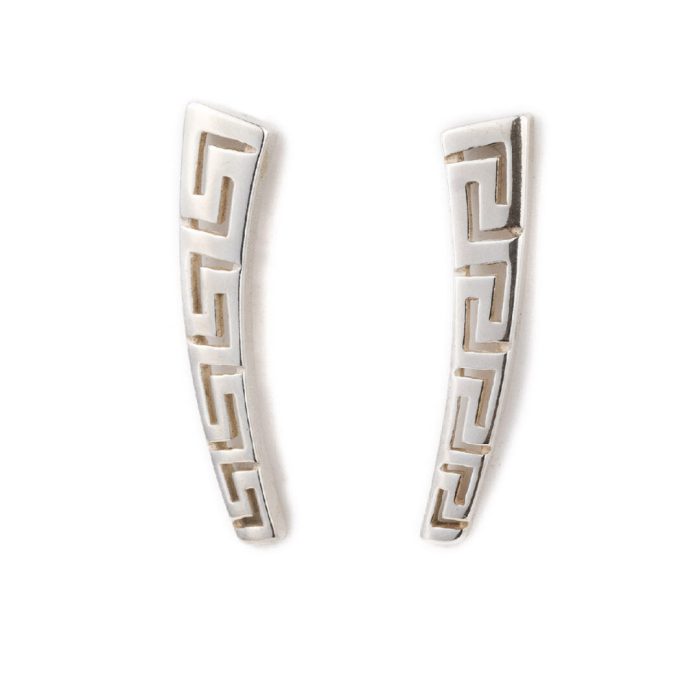 Meander Stud Earrings - Image 1