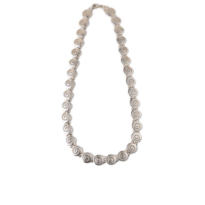 Silver Circle of Life Necklace - Image 3