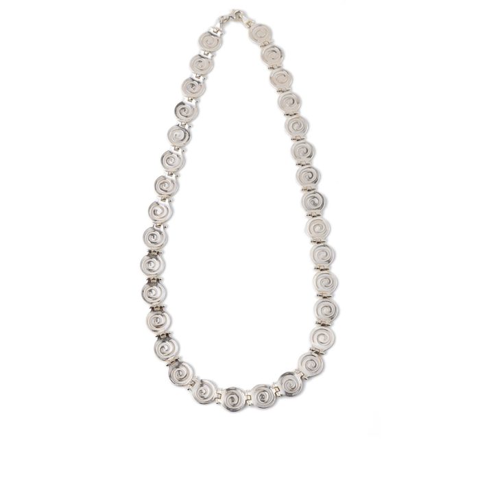 Silver Circle of Life Necklace - Image 4