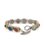 Gerochristo – Iris bracelet with Multi Precious Stones - Image 2