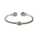 Gerochristo – Iris Bracelet in Sterling Silver with Amazonite - Image 3