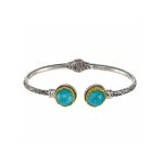 Gerochristo - Amazonite Bracelet in Sterling Silver