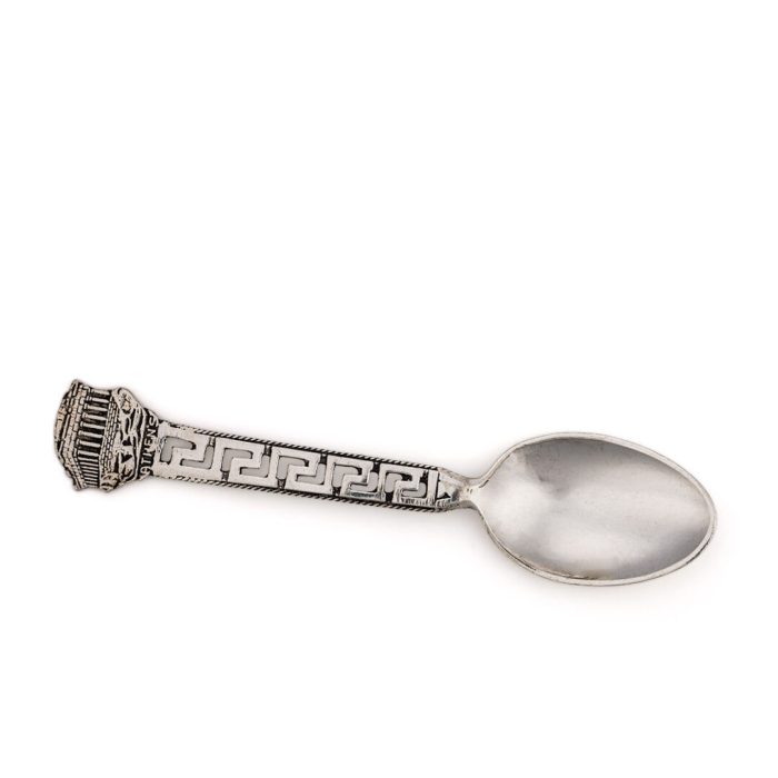 Spoon with Parthenon Athens - 925 Sterling Silver - Image 1