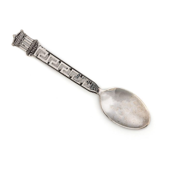 Spoon with Athens - 925 Sterling Silver - Image 1