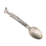 Spoon with Discobolus - 925 Sterling Silver - Image 2