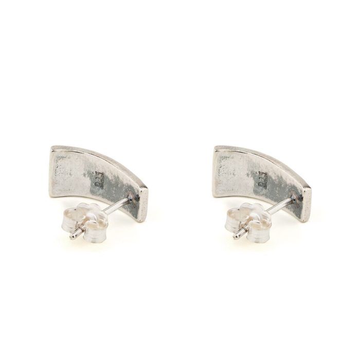 Meander Stud Earrings – 925 Sterling Silver - Image 3