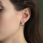 Meander Stud Earrings – 925 Sterling Silver - Image 2