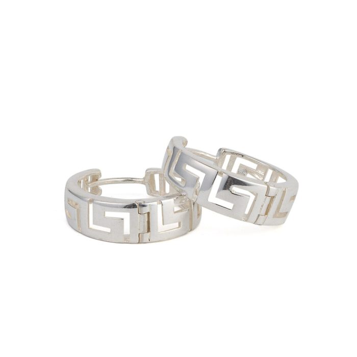 Greca Earrings - 925 Sterling Silver