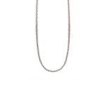 925 Sterling Silver Chain Necklace in Length 50cm - Image 2