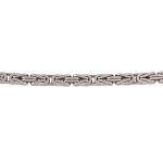 925 Sterling Silver Chain Necklace in Length 50cm - Image 3