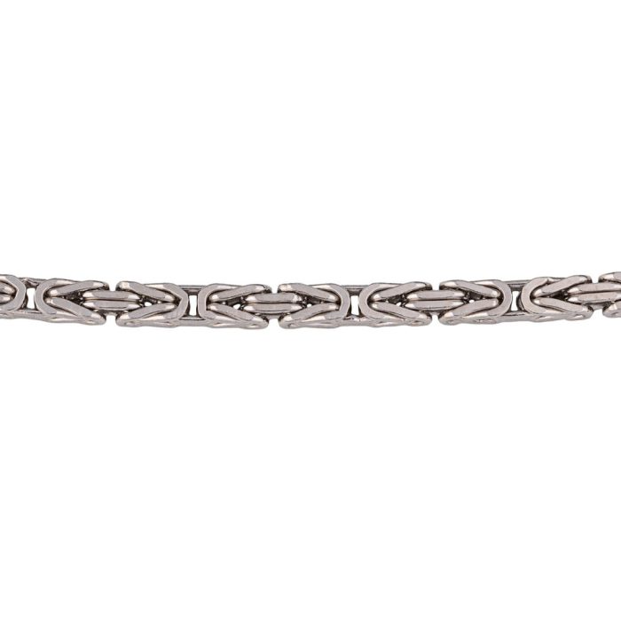 925 Sterling Silver Chain Necklace in Length 50cm - Image 3