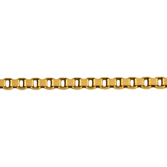 Αλυσίδα Box 40cm – 14K Χρυσό - Image 3