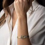Hercules Knot Chain Bracelet - 925 Sterling Silver and Gold Plated - Image 2