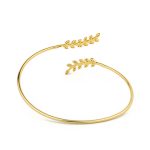 Olive Bangle Bracelet with Lapis – 925 Sterling Silver and Gold Plated - Image 6