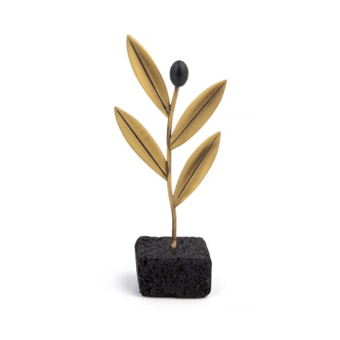 Olive Branch - Bronze 12cm X 5cm - Image 1
