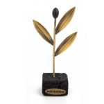 Olive Branch - Bronze 10cm X 4cm - Image 2