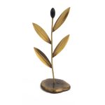 Minimal Olive Branch - Bronze - Image 2