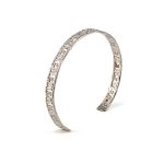 Meander Cuff Silver Bracelet - Image 3