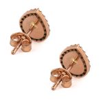 Evil Eye Drop Stud Earrings – 9K Gold - Image 3