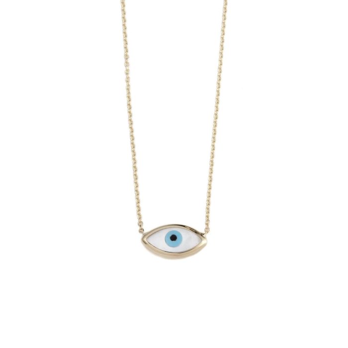 Eye Necklace – 9K Gold